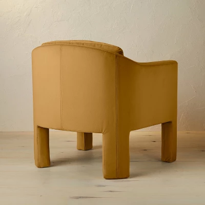 Linaria Fully Upholstered Velvet Accent Chair - Opalhouse™ Designed With Jungalow™ 4 Linaria Fully Upholstered Velvet Accent Chair - Opalhouse™ Designed With Jungalow™ - Image 3